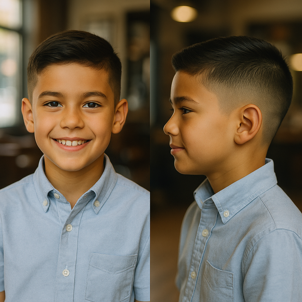 low fade kids