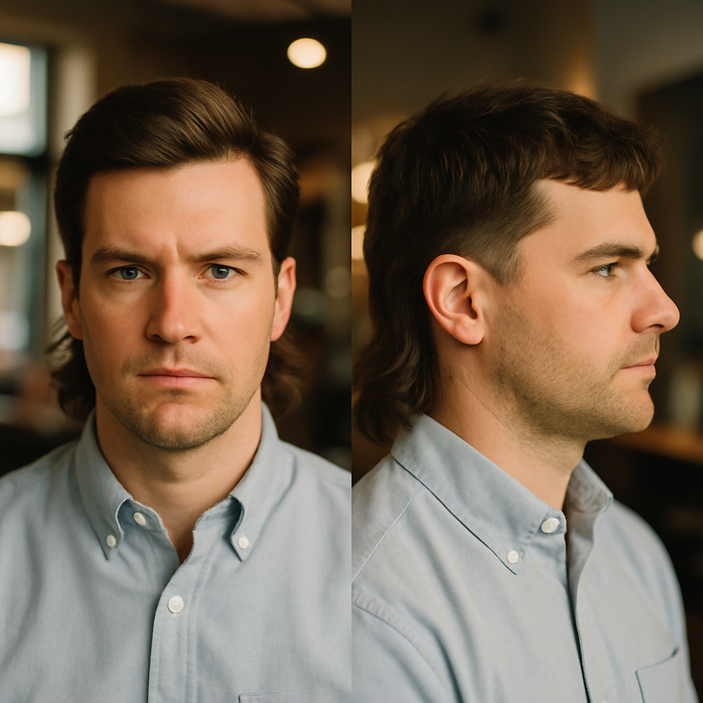 modern mullet