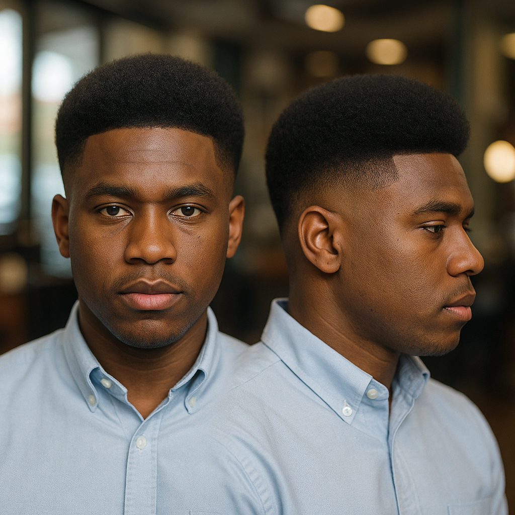 low taper afro fade
