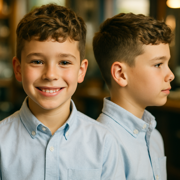 wavy or textured crop kids